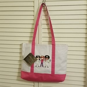 Large Canvas Tote NWT